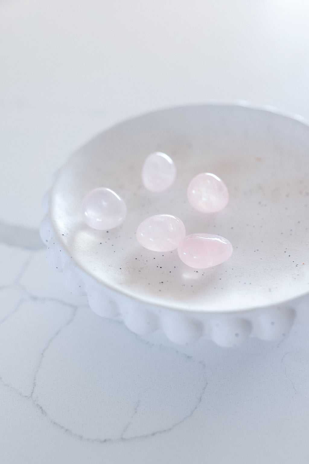 Rose Quartz Crystal Tumble Stone | Unconditional Love • Heart Healing • Self-Love