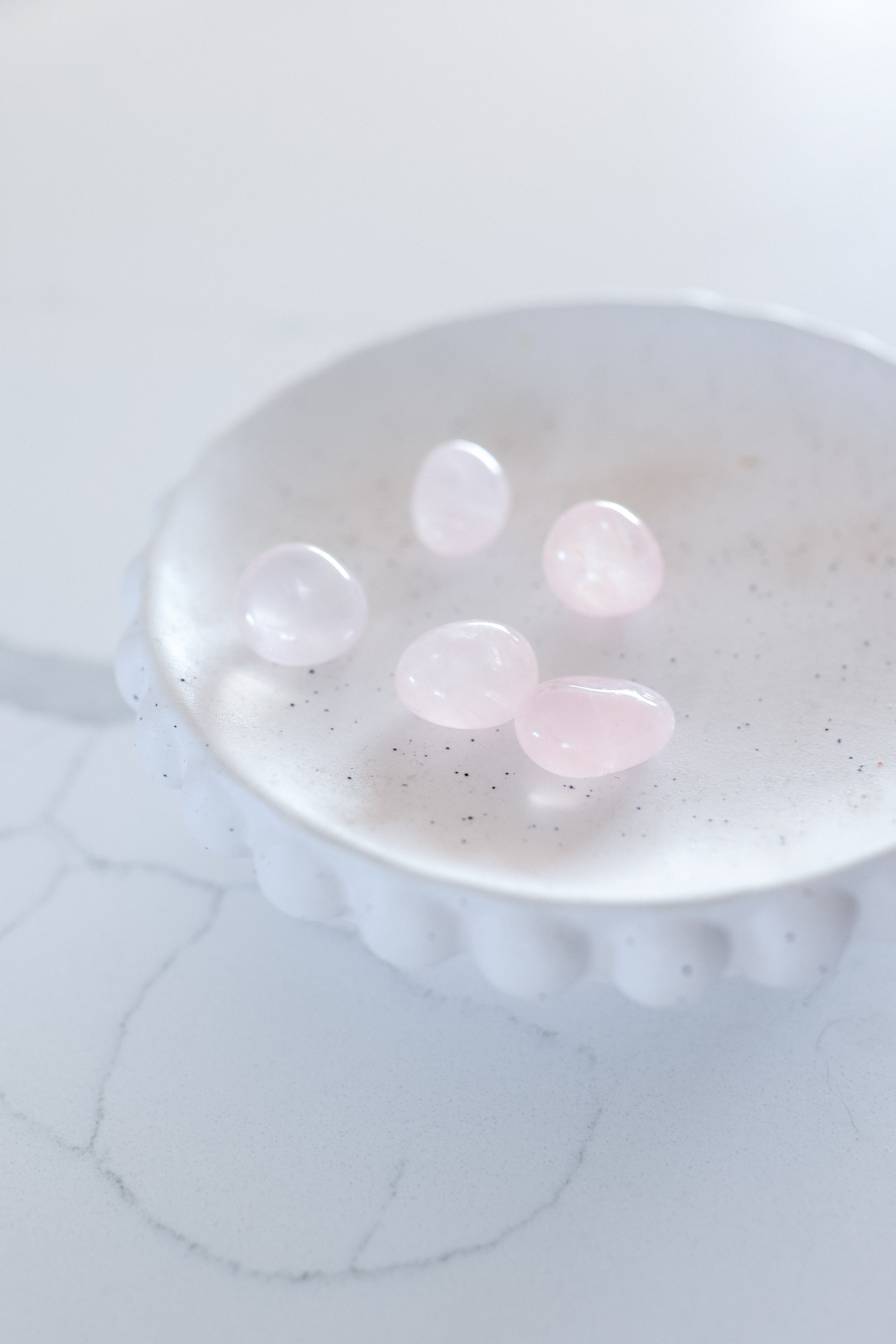 Rose Quartz Crystal Tumble Stone | Unconditional Love • Heart Healing • Self-Love