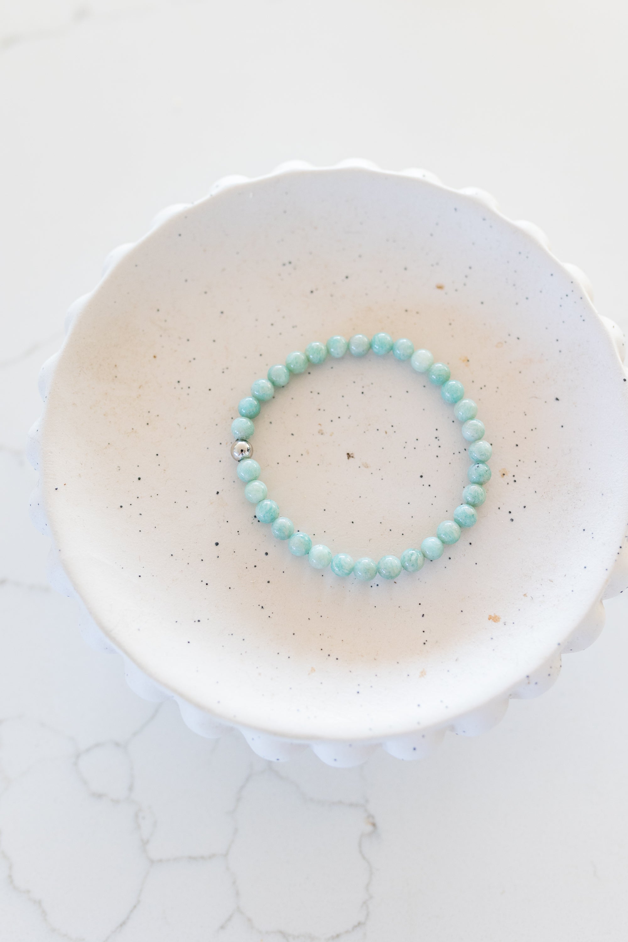 Amazonite Crystal Bracelet | Clarity · Calm · Expression