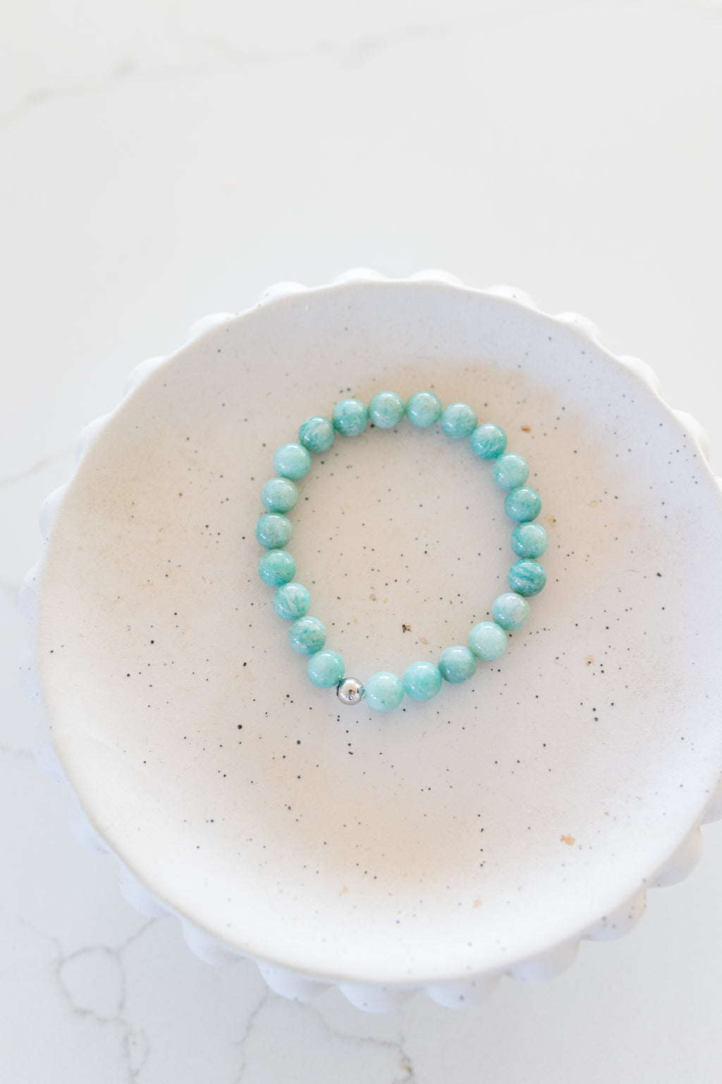 Amazonite Crystal Bracelet | Clarity · Calm · Expression