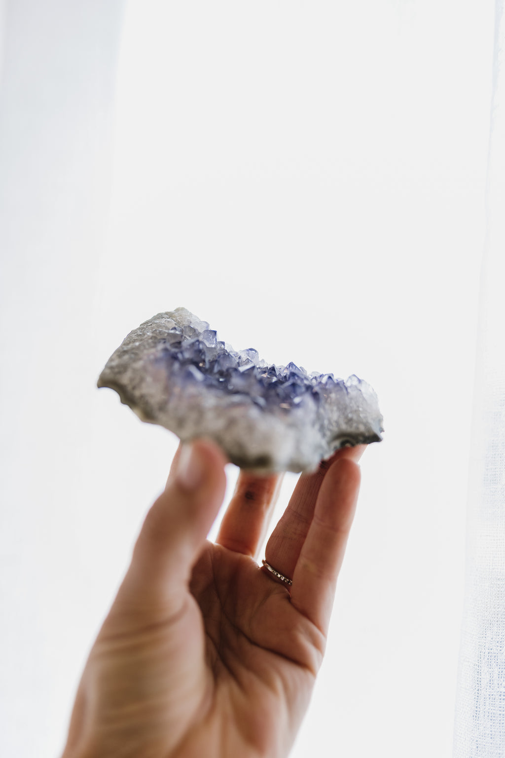 Amethyst Crystal Cluster #B | Protection • Intuition • Transformation